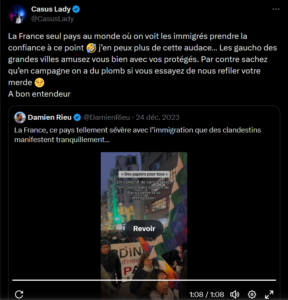 Le twitt en question